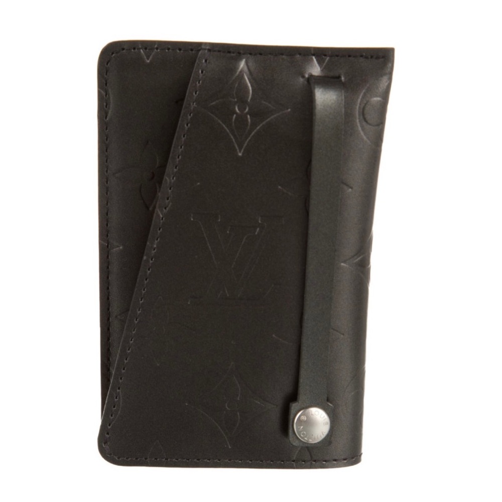 Louis Vuitton LV Matte Croisette GM Leather Key Case Card Holder Key Ring M65130